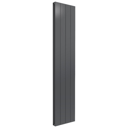 Reina Casina 1800 x 375mm Double Vertical Anthracite Aluminium Radiator