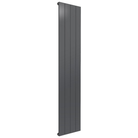 Reina Casina 1800 x 375mm Vertical Anthracite Aluminium Radiator