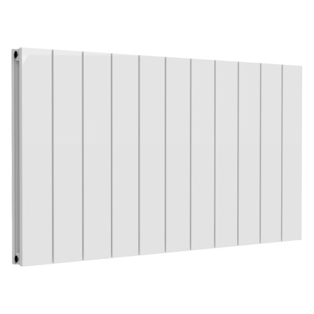 Reina Casina 600 x 1040mm Double Horizontal White Aluminium Radiator