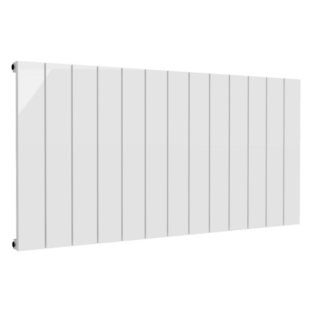 Reina Casina 600 x 1230mm Horizontal White Aluminium Radiator