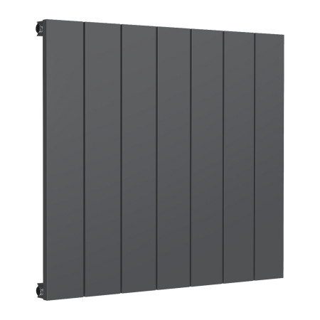 Reina Casina 600 x 660mm Horizontal Anthracite Aluminium Radiator
