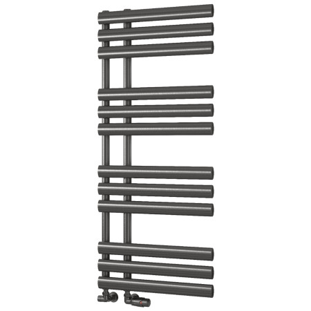Reina Chisa 1130 x 500mm Gunmetal Designer Heated Towel Rail