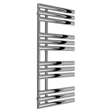 RND-CHS113C Reina Chisa Mild Steel Bathroom Radiator in Chrome 1130 x 500mm (1)