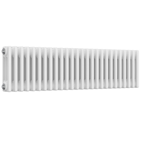 Reina Colona 3 Column 300 x 1190mm White Horizontal Designer Radiator