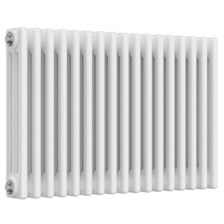 Reina Colona 3 Column 500 x 785mm White Horizontal Designer Radiator