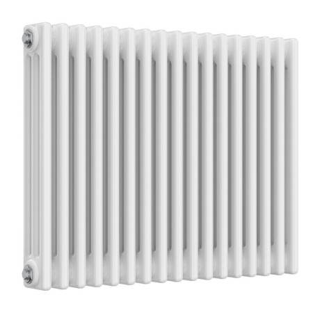 Reina Colona 3 Column 600 x 785mm White Horizontal Designer Radiator