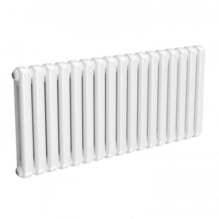 Reina Coneva 550 x 1210mm White Horizontal Designer Radiator