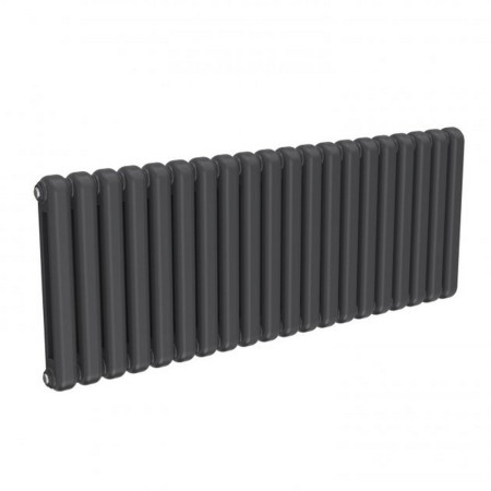 Reina Coneva 550 x 1420mm Anthracite Horizontal Designer Radiator