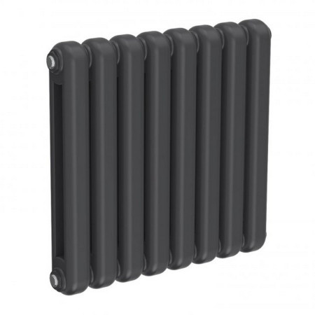 RND-CNV05058A Reina Coneva 550 x 580mm Anthracite Horizontal Designer Radiator