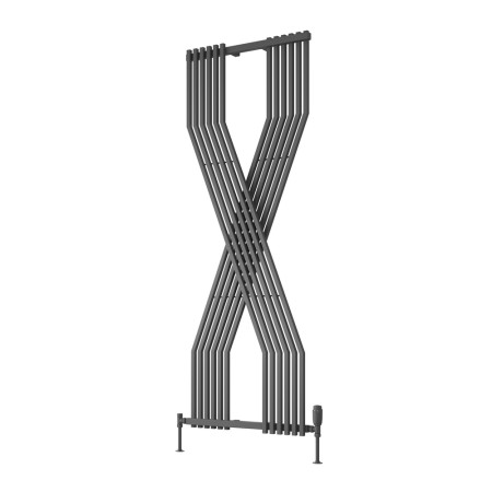 Reina Coredo Mild Steel 1760 x 620mm Radiator in Anthracite