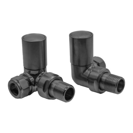 VLV-CRVM Reina Crova Gunmetal Corner Radiator Valves