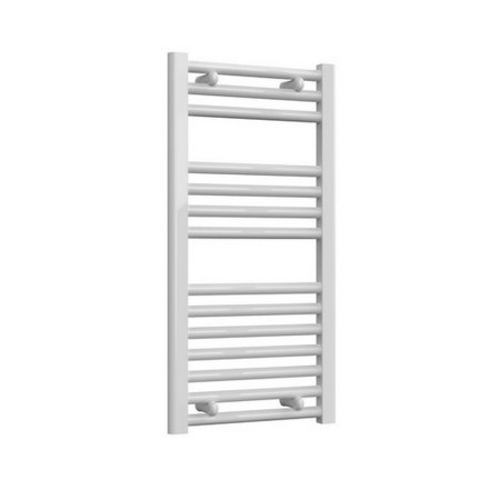 Reina Diva 800 x 400mm Electric Flat Towel Rail in White