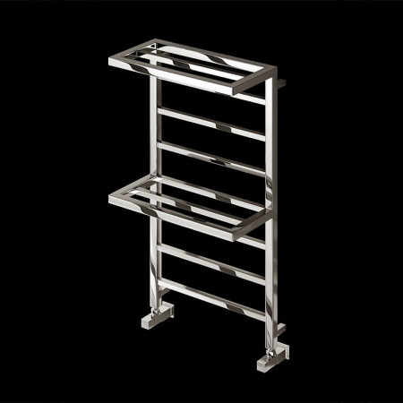 Reina Elvina 2 Mild Steel Designer Radiator 1000 x 500 in Chrome RNDELV100050SC