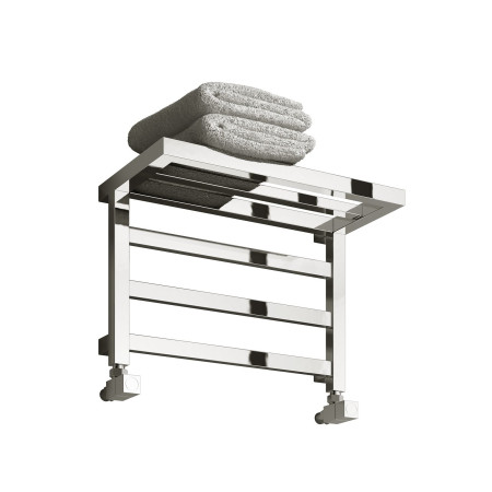 Reina Elvina Mild Steel Designer Radiator 350 x 470 in Chrome RNDELV035050SC