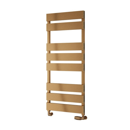 Reina Fermo Aluminium 1190 x 480mm Heated Towel Rail in Copper