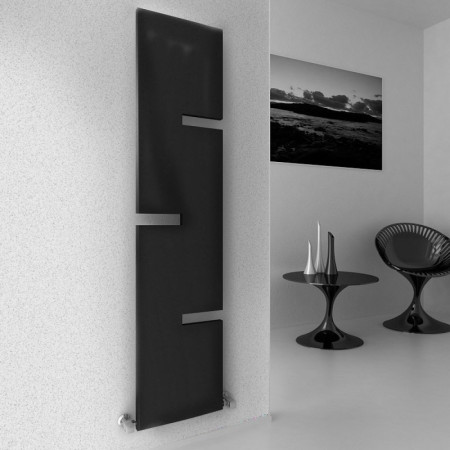 RND-FE4917A Reina Fiore 1790 x 490mm Anthracite Vertical Designer Radiator (2)