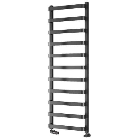 Reina Flora 1500 x 500mm Gunmetal Designer Heated Towel Rail