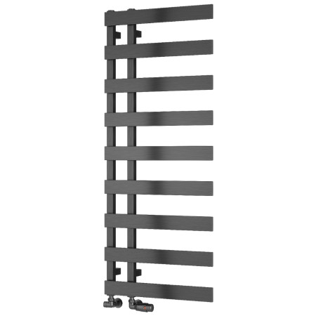Reina Florina 1235 x 500mm Heated Towel Rail in Gunmetal