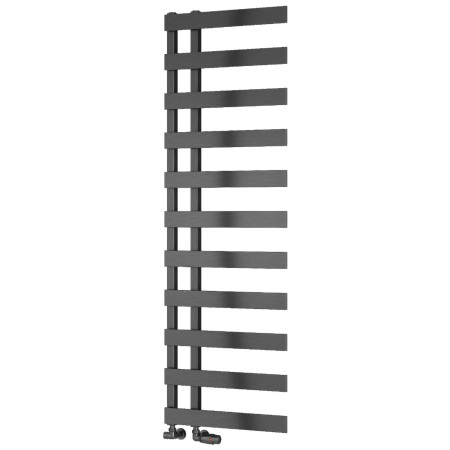 Reina Florina 1525 x 500mm Heated Towel Rail in Gunmetal