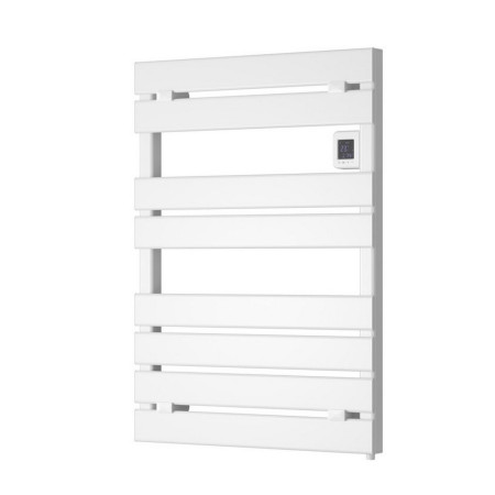 Reina Gia 780 x 550mm Electric Heated Towel Rail in White