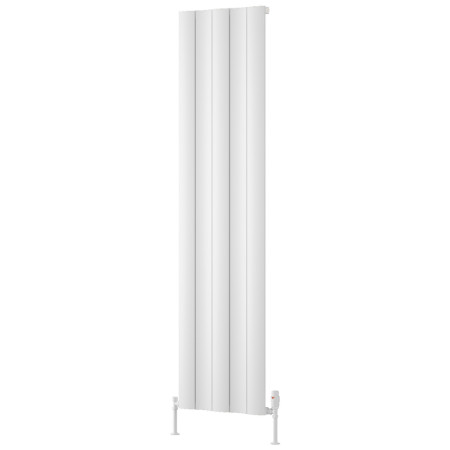 Reina Gio 1800 x 470mm Single Vertical White Aluminium Radiator