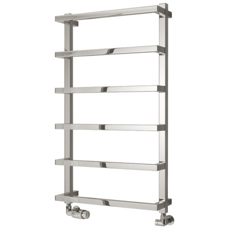 Reina Glora 875 x 500mm Mild Steel Heated Towel Rail in Chrome