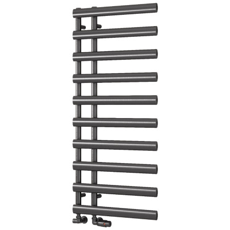 Reina Grace 1140 x 500mm Gunmetal Vertical Designer Towel Radiator