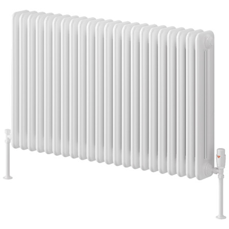 Reina Hedingham Horizontal 600 x 1000mm White Column Radiator