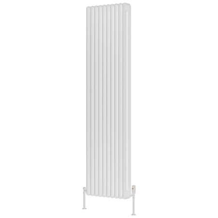 Reina Hedingham Vertical 1800 x 465mm White Column Radiator