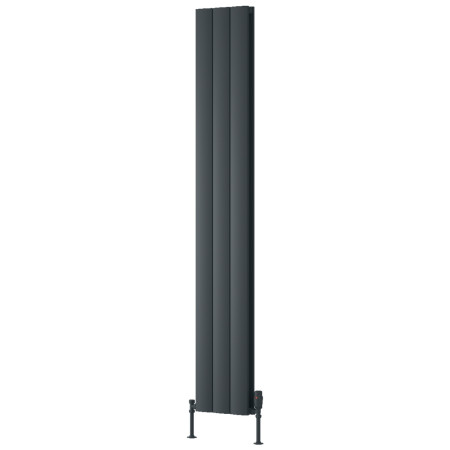Reina Loco 1800 x 280mm Vertical Anthracite Double Aluminium Radiator