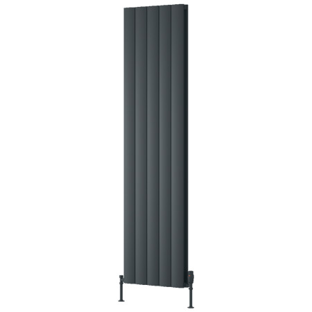 Reina Loco 1800 x 470mm Vertical Anthracite Double Aluminium Radiator