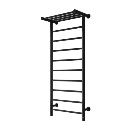 Reina Maira 1190 x 500mm Black Electric Heated Towel Rail