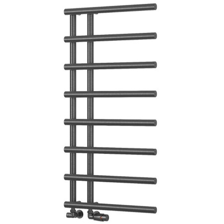 Reina Matera 998 x 500mm Heated Towel Rail in Gunmetal