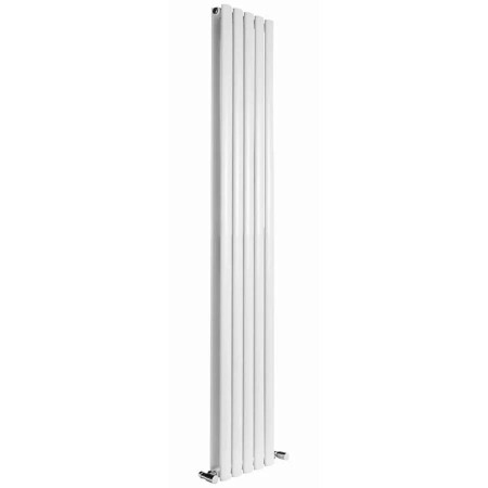 Reina Neva Double 1800 x 472mm White Vertical Designer Radiator