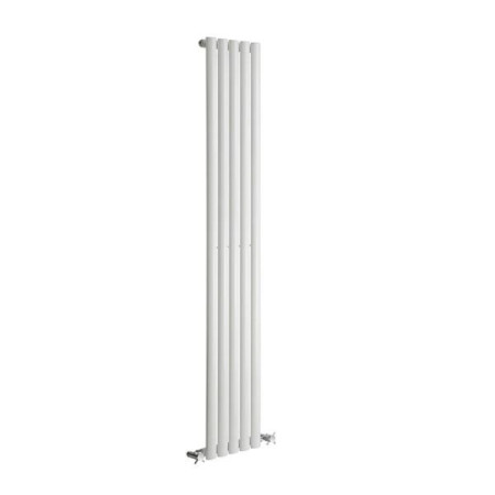 Reina Neva Single 1500 x 413mm White Vertical Designer Radiator