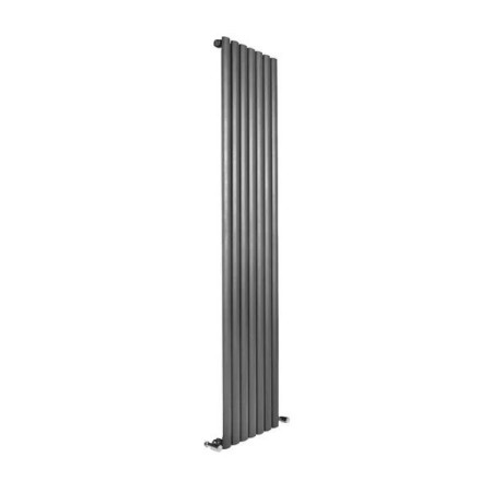 Reina Neva Single 1800 x 354mm Chrome Vertical Designer Radiator