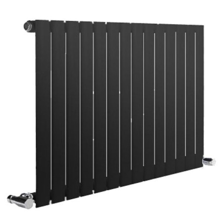 Reina Neva Single 550 x 1180mm Anthracite Horizontal Designer Radiator