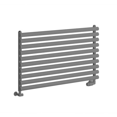 Reina Nevah Single 590 x 800mm Anthracite Horizontal Designer Radiator