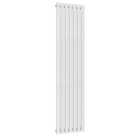 Reina Neval 1800 x 404mm Single Vertical White Aluminium Radiator