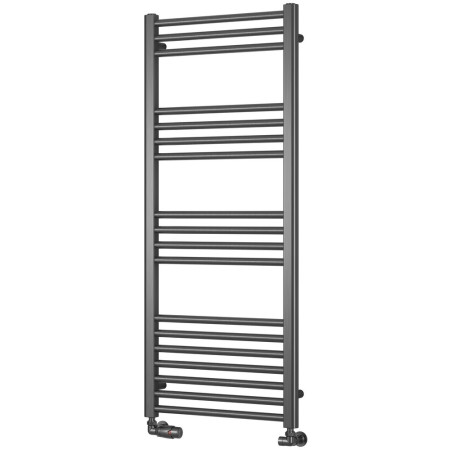 Reina Ottone 1200 x 600mm Heated Towel Rail in Gun Metal