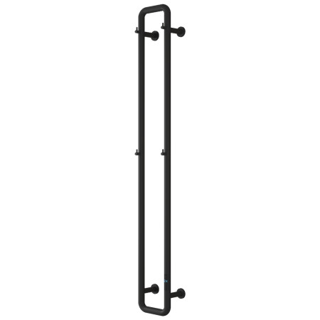 Reina Pelmo 1500 x 200mm Electric Matt Black Vertical Radiator