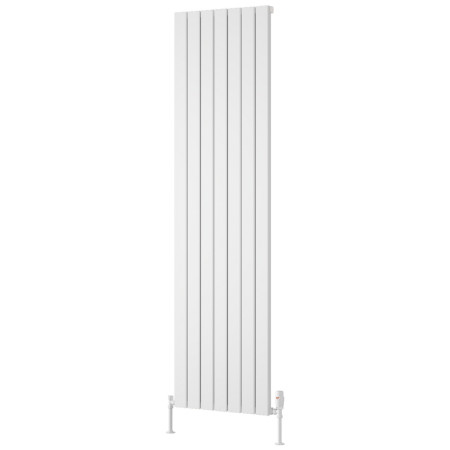 Reina Piatto 1800 x 520mm White Vertical Aluminium Single Radiator