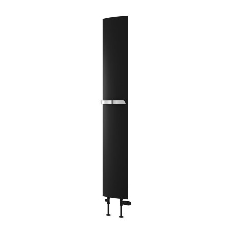 Reina Picoli Aluminium 1800 x 280mm Panel Radiator in Black