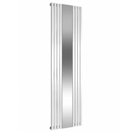 Reina Reflect 1800 x 445mm White Vertical Designer Radiator