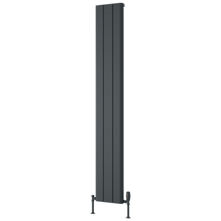 Reina Resia 1800 x 280mm Anthracite Vertical Aluminium Radiator