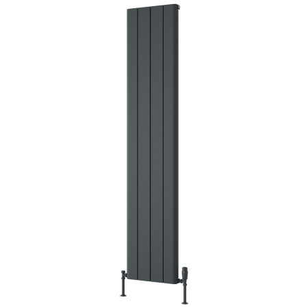 Reina Resia 1800 x 375mm Anthracite Vertical Aluminium Radiator