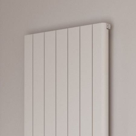 Reina Resia 1800 x 660mm White Vertical Aluminium Radiator