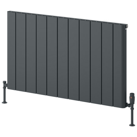 Reina Resia 600 x 1040mm Anthracite Horizontal Aluminium Radiator