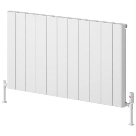 Reina Resia 600 x 1040mm White Horizontal Aluminium Radiator
