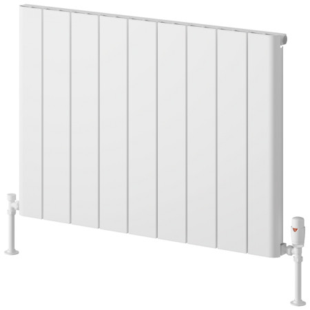 Reina Resia 600 x 850mm White Horizontal Aluminium Radiator